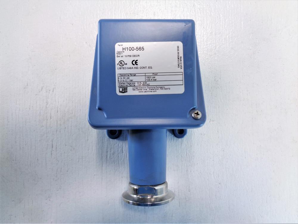 United Electric Pressure Switch H100565